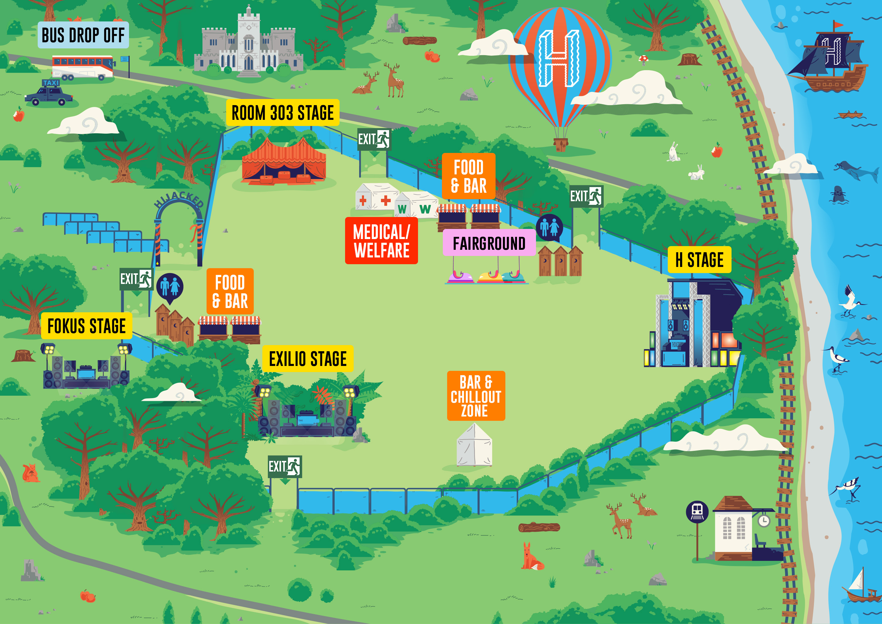 Festival Site Map